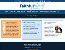 Tablet Screenshot of faithfulfriends.us